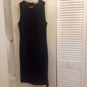 Valentino beaded black dress